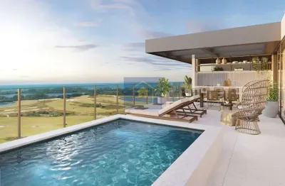 Apartamento 4 suítes na barra – 154m², 3 vagas e lazer exclusivo no atlântico golf
