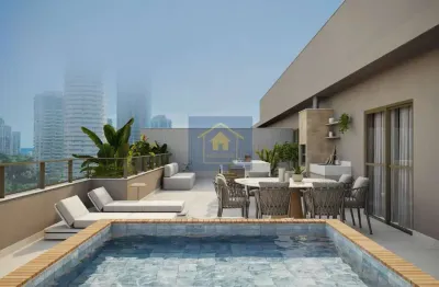 Cobertura duplex green park barra | 4 quartos com lazer completo no km1 da barra