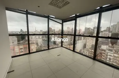 Sala comercial para alugar na rua washington luiz, 820, centro histórico, porto alegre por r$ 3.900
