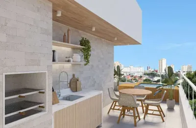 Cobertura linear no np 38 joama – 2 quartos, 112m², lazer completo em santa rosa