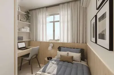 Apartamentos de 2 quartos no np 38 joama – 60 a 66m², lazer completo em santa rosa