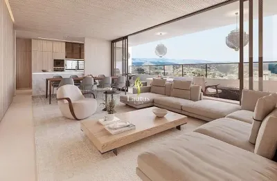 Apartamento com 4 quartos à venda na rua sibipiruna, 80, vale do sereno, nova lima por r$ 3.264.450