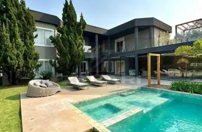 Casa em condomínio fechado com 6 quartos à venda na Avenida Limeira, Residencial Tamboré, Barueri