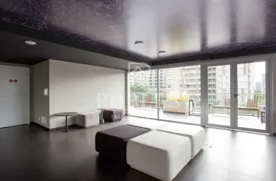 Flat com 1 quarto à venda na Avenida dos Imarés, Moema, São Paulo