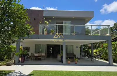 Casa em condomínio fechado com 4 quartos para alugar na aldeia dos camarás, paudalho  por r$ 9.500