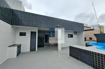 VIVA COM ESPAÇO DE CASA: Cobertura Linear de 227m², PISCINA PRIVATIVA  nos Bancários!