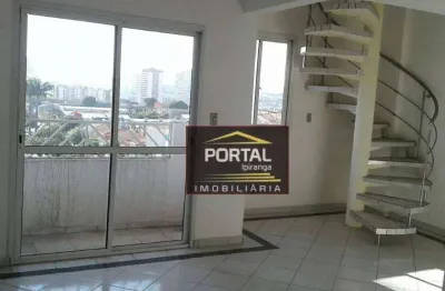 Cobertura com 3 dormitórios à venda, 200 m² por r$ 800.000,00 - vila independência - são paulo/sp