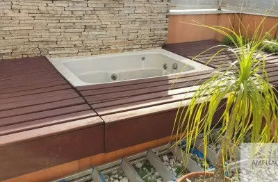 Cobertura  duplex, 2 dorm 1 suite, espaço gourmet, com hidro .  1vaga no morumbi