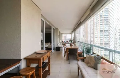 Apartamento com 233 mts,, 4 suites 4 vagas, moderno no campo belo