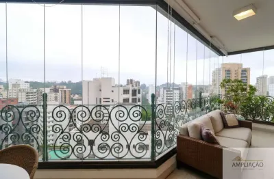 Apartamento com 4 quartos à venda na rua dom paulo pedrosa, 1242, real parque, são paulo, 300 m2 por r$ 1.990.000