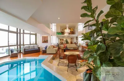 Apartamento com 339mts 3 suítes, 1 sendo master, sala intima com lareira, localizado na vila suzana