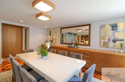 Apartamento de 176 mts 3 dormitórios, 1 suíte com closet, 1 vaga, localizado no jardim américa