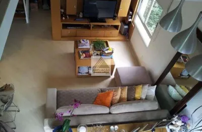 Loft mobiliado 2 dormitorios 2 suites 3 vagas deposito no panamby