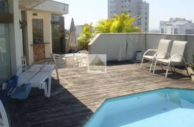 Cobertura duplex, 3 dormitórios 1 suíte, 4 vagas no morumbi