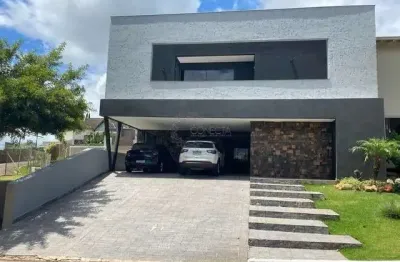 Casa em condomínio fechado com 4 quartos à venda na rua rubens carlos de jesus, terras de santana ii, londrina por r$ 2.490.000
