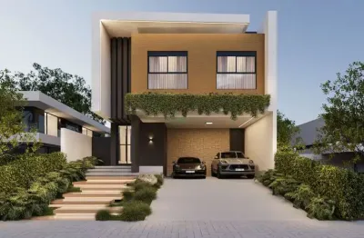 Casa em condomínio fechado com 3 quartos à venda na rua joão pires, parque tauá, londrina por r$ 1.650.000