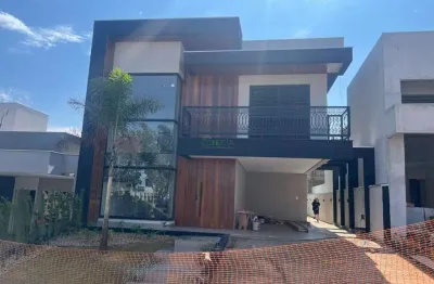 Casa em condomínio fechado com 4 quartos à venda na rua nelson brunelli, parque tauá, londrina por r$ 1.590.000