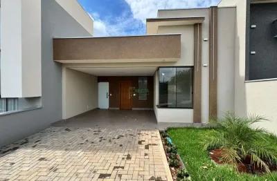 Casa em condomínio fechado com 3 quartos à venda na rua oceano pacífico, loteamento morada das flores, cambé por r$ 540.000