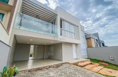 Casa em condomínio fechado com 4 quartos à venda na rua oceano pacífico, loteamento morada das flores, cambé por r$ 1.650.000