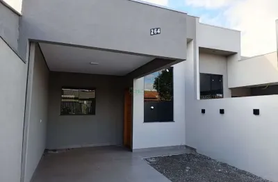 Casa com 2 quartos à venda na rua deolindo luppi, residencial portal do sol, londrina por r$ 350.000