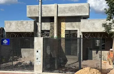 Casa com 3 quartos à venda na rua araracanga, santa rita 1, londrina por r$ 420.000