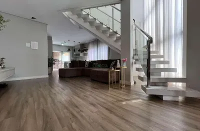 Casa em condomínio fechado com 3 quartos à venda na rua senhorinha ferreira de souza, heimtal, londrina por r$ 890.000