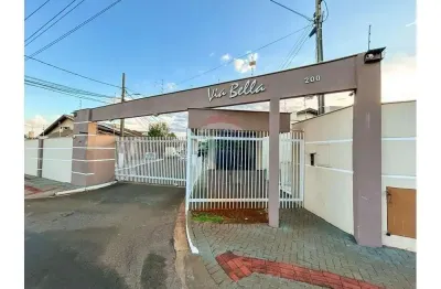 Casa em condomínio fechado com 3 quartos à venda na rua madre henriqueta dominici, lagoa dourada, londrina por r$ 590.000