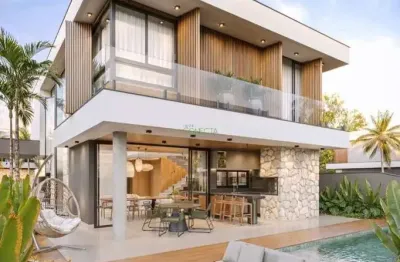 Casa em condomínio fechado com 4 quartos à venda na rua joão pires, parque tauá, londrina por r$ 1.890.000