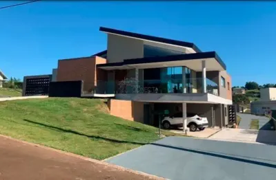 Casa em condomínio fechado com 3 quartos à venda na rua adalberto luís pirolo, condomínio terras de canaã, londrina por r$ 2.900.000