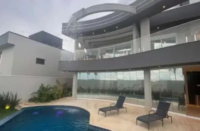 Imperdível casa de luxo à venda em caçapava-sp, no condomínio residencial ecopark bourbon: 4 quartos, 4 suítes, 3 salas, 5 banheiros, 4 vagas de garagem e 450m² de área.