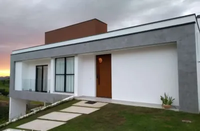 Casa de luxo em condomínio à venda em Jambeiro-SP, com 3 suítes, 2 salas, 4 banheiros, 2 vagas de garagem e 275m² de área.