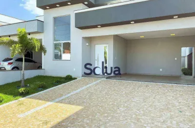Casa térrea com ampla sala de estar, 3 dormitórios e móveis planejados à venda, 150 m² por r$ 960.000 - residencial real park sumaré - sumaré/sp
