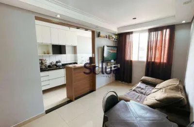 Apartamento com 2 dormitórios à venda, 55 m² por r$ 225.000,00 - parque das constelações - campinas/sp
