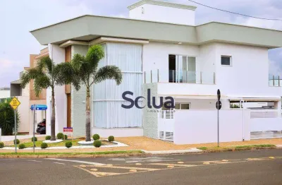 Casa com 4 dormitórios, área gourmet e piscina à venda, 215 m² por r$ 1.900.000 - residencial real park sumaré - sumaré/sp