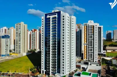 Apartamento de luxo com piscina, sauna e quadra de tênis em gleba palhano, londrina
