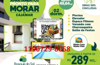 Apartamentos 2 dormitórios 49,64m2 varanda gourmet a carvão 1vaga !