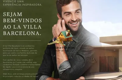 Condomínio la villa barcelona jundiaí - medeiros casas de 145m2 a 178m2 !