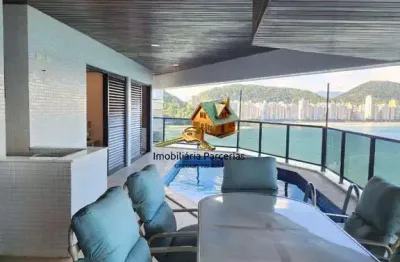 Apartamento de luxo com piscina na varanda 350,18m2 4 suítes locação!