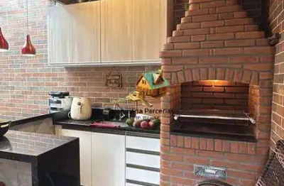 Belíssima casa 3 Dormts 1 Suíte 4 vagas Espaço Gourmet  Porteira Fechada !