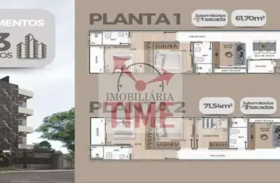 Apartamento com 2 dormitórios à venda, 61 m² por r$ 485.000,00 - centro - pinhais/pr