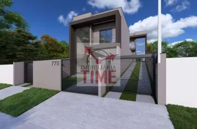 Sobrado com 3 dormitórios à venda, 110 m² por r$ 639.000,00 - xaxim - curitiba/pr