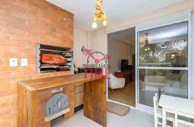 Apartamento com 3 dormitórios à venda, 99 m² por r$ 1.089.000- bacacheri - curitiba/pr