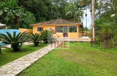 Chácara com 5 dormitórios à venda, 2.500m² por r$ 420.000 - zona rural - antonina/pr