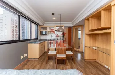 Apartamento com 1 dormitório à venda, 28 m² por r$ 290.000 - cristo rei - curitiba/pr