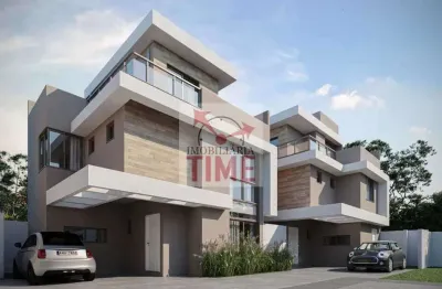 Casa com 3 dormitórios à venda, 166 m² por r$ 1.128.523,65 - santa felicidade - curitiba/pr