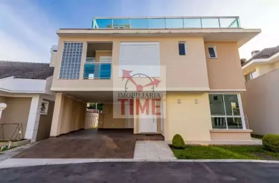 Santa felicidade - casa nova  273 m² com 4 dormitórios - suíte master - suíte junior - 2 demi-suites - curitiba/pr