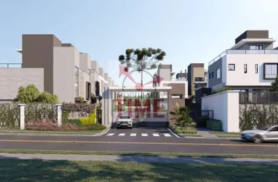 Casa triplex alto padrão no bacacheri – 3 suítes, ático, condomínio fechado