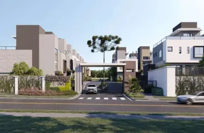 Casa triplex alto padrão no bacacheri – 3 suítes, ático, condomínio fechado