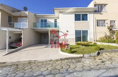 Sobrado à venda no santa cândida – 145m² - 3 quartos, 2 suítes, churrasqueira e jardim de inverno