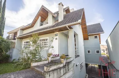 Sobrado com 5 quartos e ampla área de lazer no são lourenço / ahú – curitiba/pr